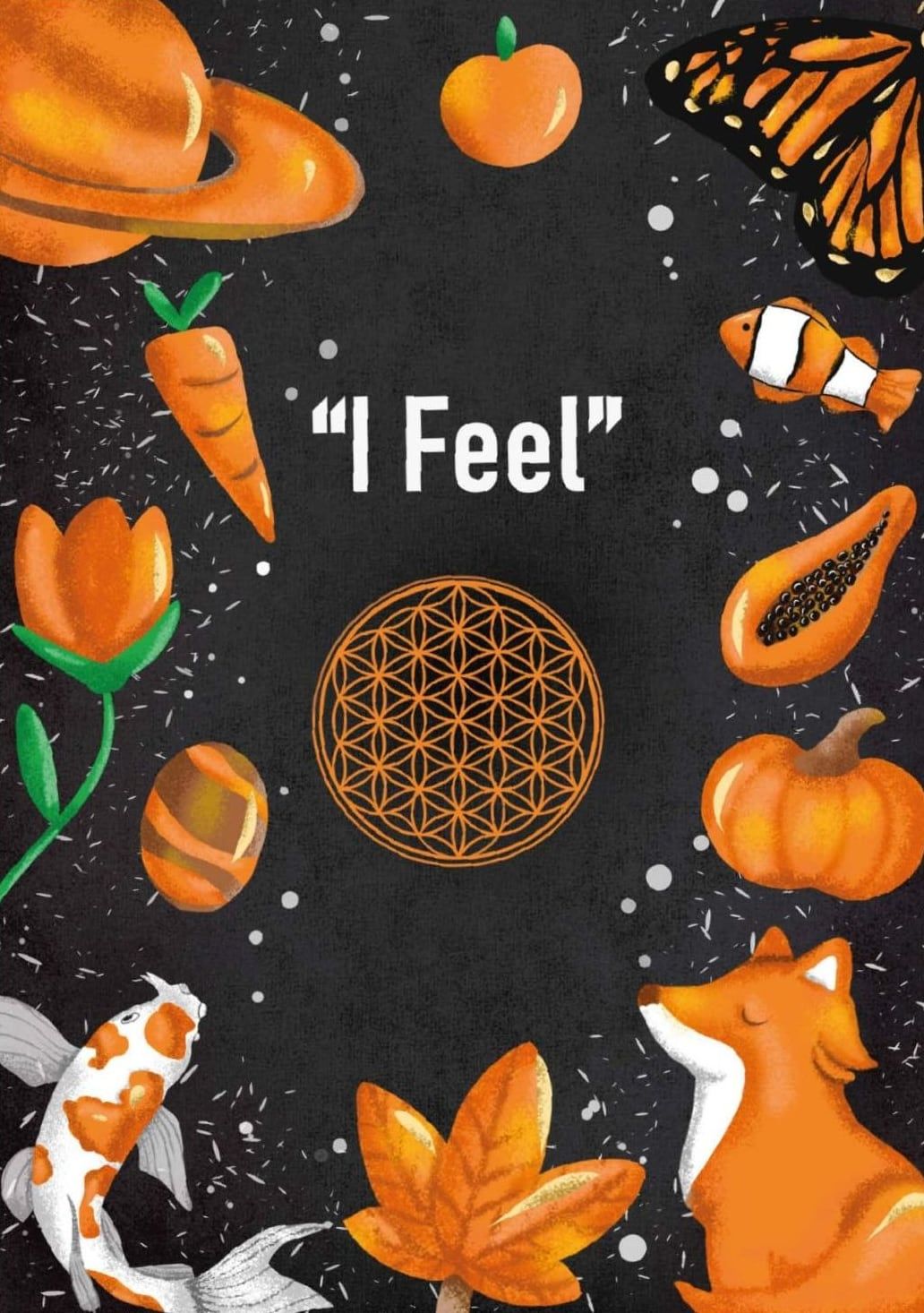 The I Feel section divider from the Friendship Journal
